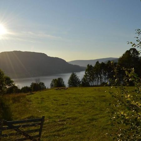 Stille Og Fredelig Ved Fjord Og Fjell Valsøybotn Exteriér fotografie
